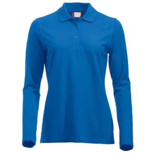 Polo camisero manga larga mujer sin bolsillo