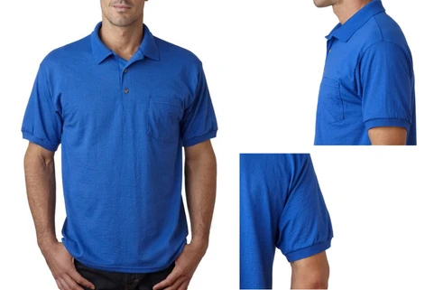 Polos camiseros con bolsillo para hombre