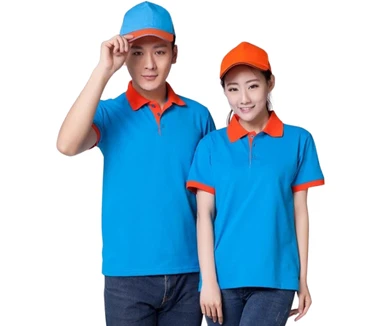 Polos cuello camisero manga corta