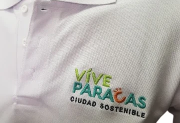 Polos pique manga larga bordados en gamarra