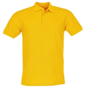 polos camiseros pique color amarillo para hombre en gamarra