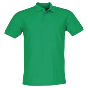 polos camiseros pique color verde para hombre en Lima