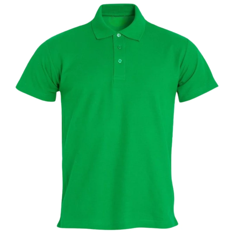 Polo Camisero Pique Manga Corta Verde para Hombre polos camiseros pique color verde para hombre