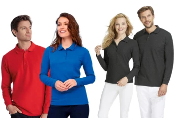 polos pique camiseros manga larga