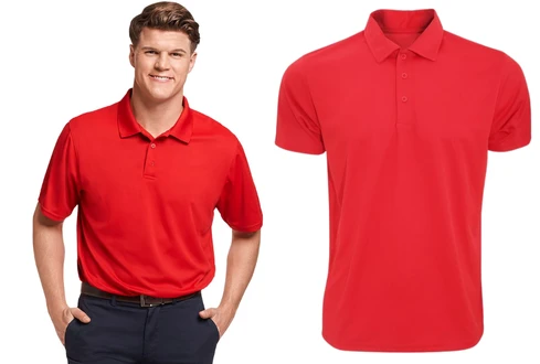 polos pique manga corta para hombre