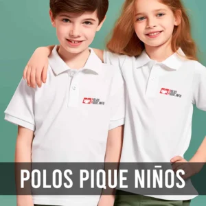 Polos Pique para Niños