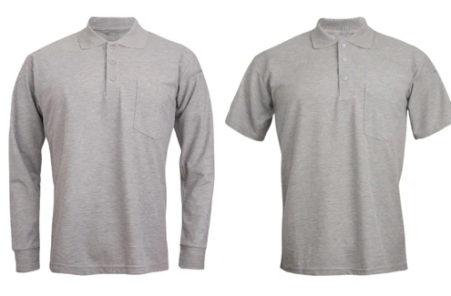 polos pique para hombre con bolsillo