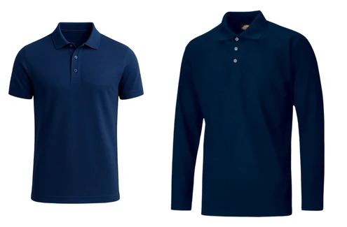 polos pique para hombre sin bolsillo