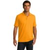 Polo Camisero Pique 24 al 1 Hombre Manga Corta Naranja - Adelante