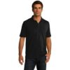 Polo Camisero Pique 24 al 1 Hombre Manga Corta Negro - Adelante