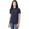 Polos Camiseros Mujer Manga Corta azul marino