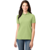 Polos Camiseros Mujer Manga Corta verde oliva claro