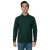 Polos Camiseros Pique Hombre Manga Larga Verde - adelante