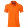 Polo Camisero Pique Color Naranja - Imagen 3