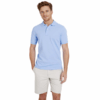 Polo Camisero Pique Color Celeste