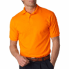 Polo Camisero Pique Color Naranja