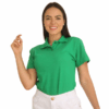 Polo Camisero Pique para Mujer Color Verde