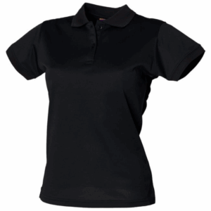 Polo Camisero para Mujer Negro en gamarra